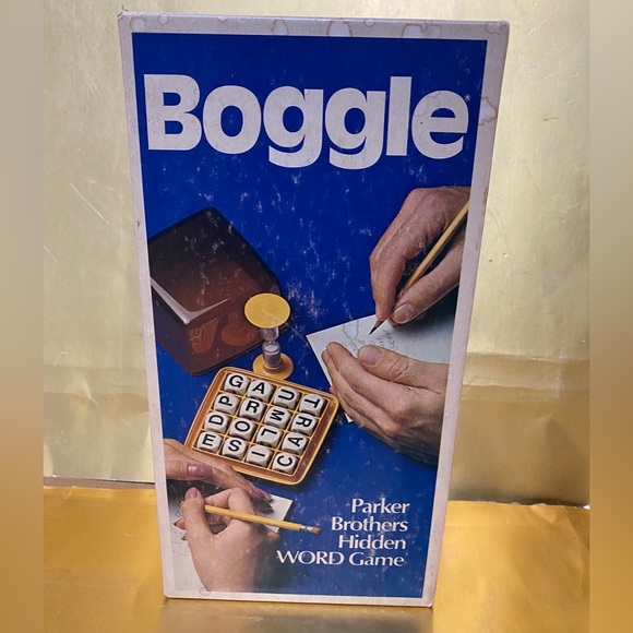 PARKER BROTHERS VTG 1976 BOGGLE FUN HIDDEN WORD COLLECTIBLE GAME COMPLETE - Picture 2 of 13